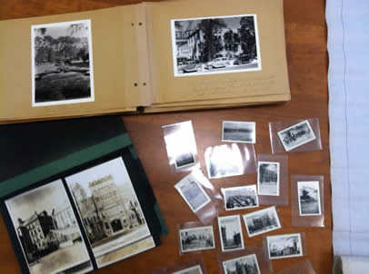 photo of photos of buildings on campus
