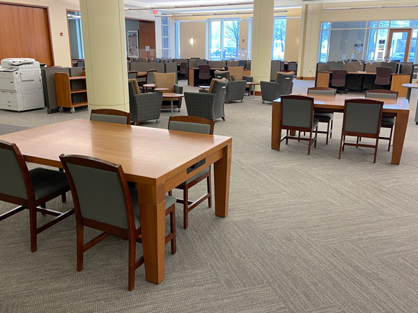 Image of the Raynor Library Kimberly-Clark       Learning Commons