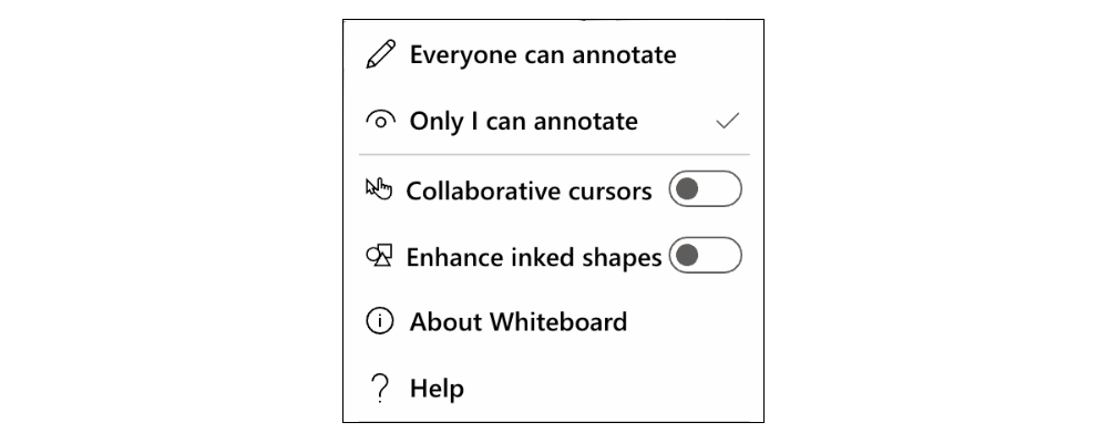 Annotations settings