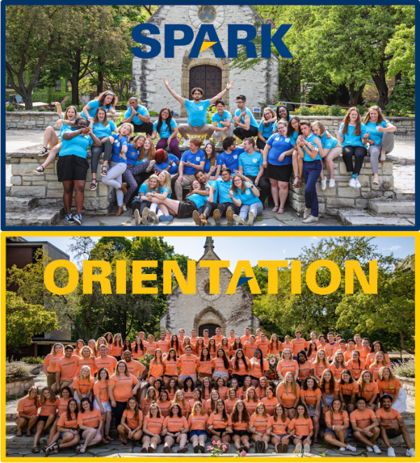 SPARK and Orientation Leaders gathere in 2019