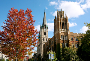 fall at marquette