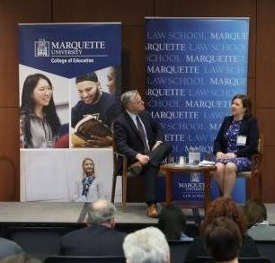 Photo from previous Marquette Law/College of Education conference