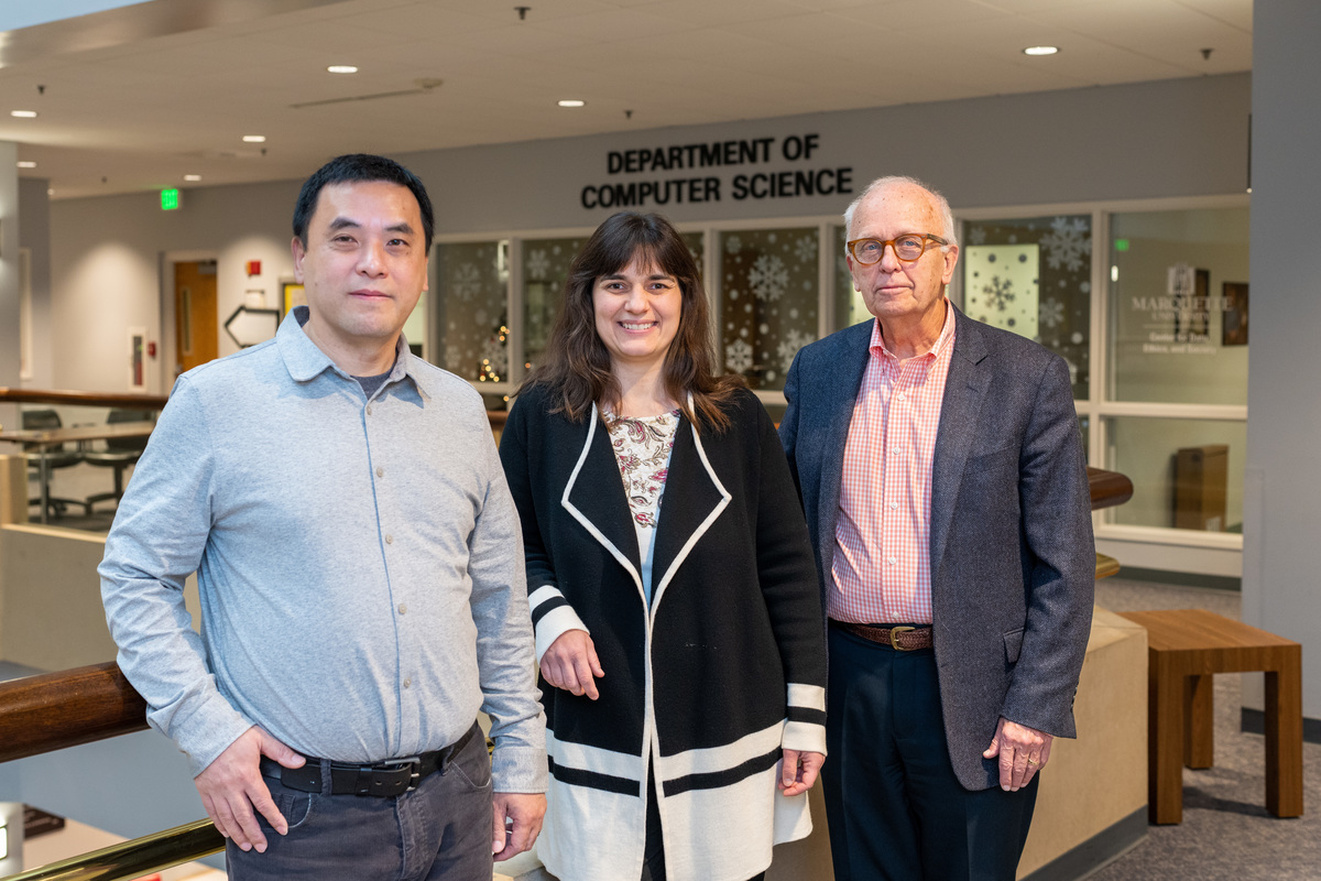 Dr. Keke Chen, Dr. Debbie Perouli and Dr. Tim Kaczmarek