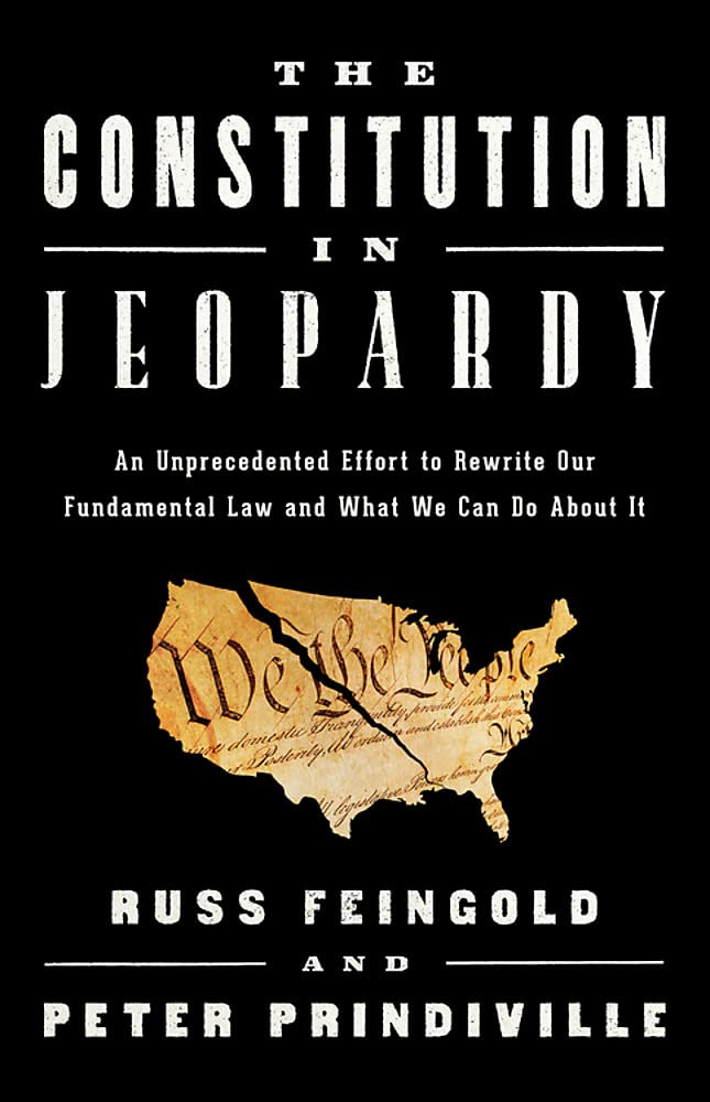 "Constitution in Jeopardy" book cover