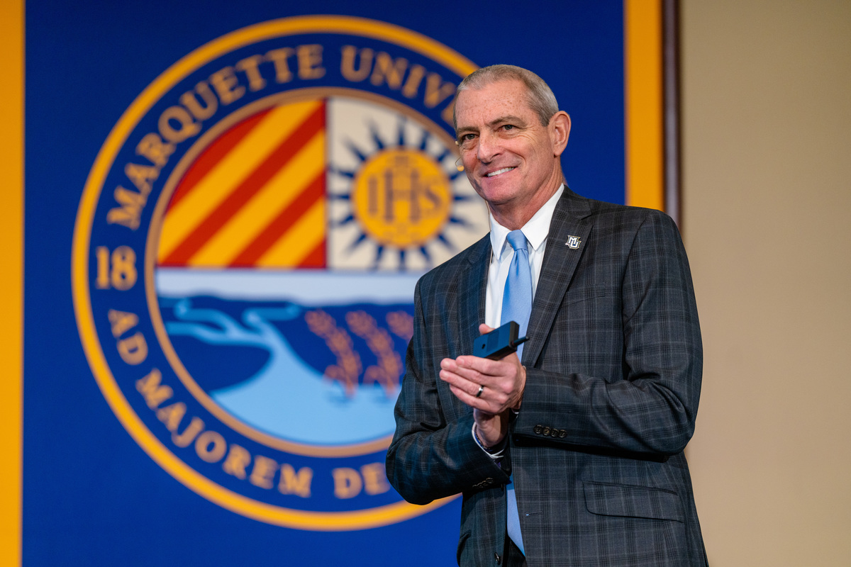 Marquette President Michael R. Lovell