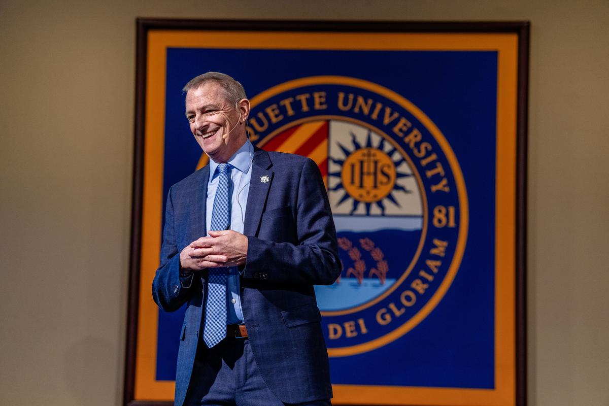 President Michael R. Lovell delivered his 10th Presidential Address