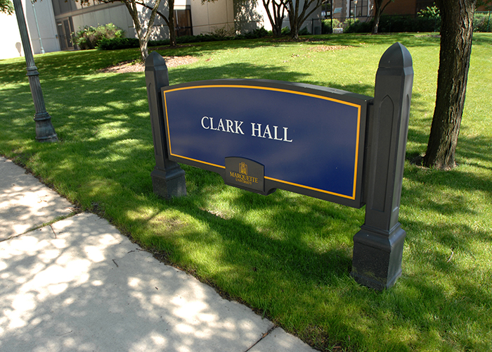 Clark Hall on the Marquette University campus