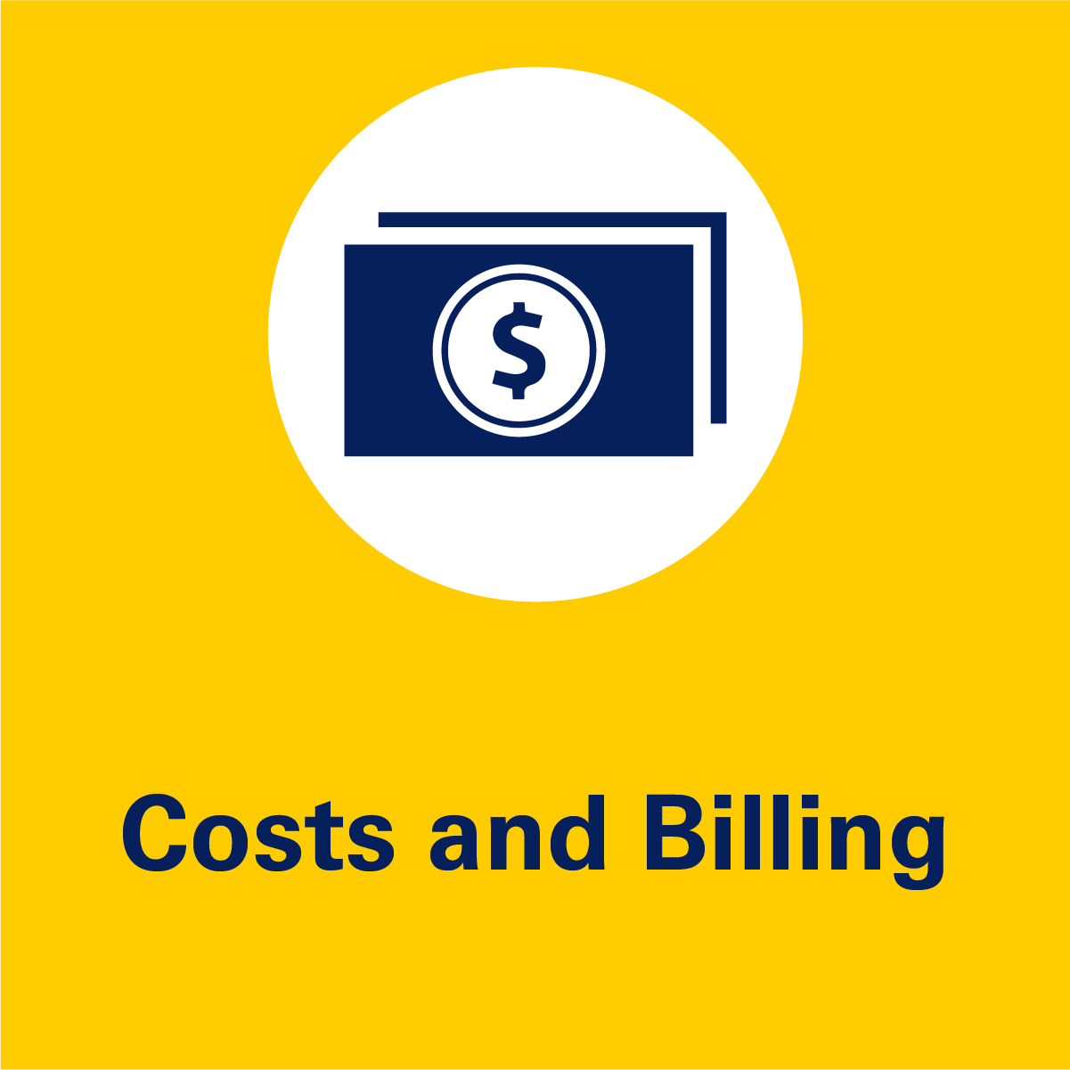 Costs and Billing