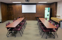 Conference Style Seating Configuration