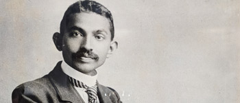 Gandhi as young lawyer