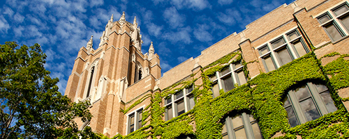 Marquette Hall tower
