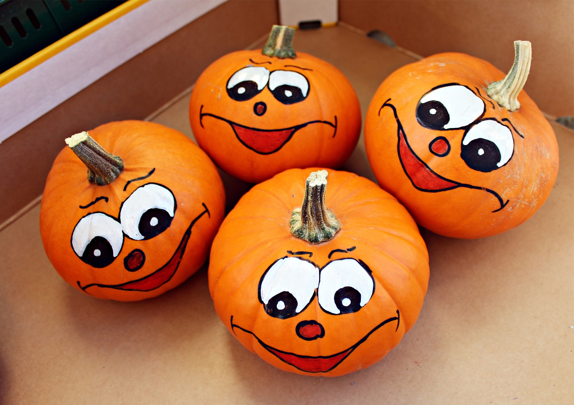 painted pumpkins