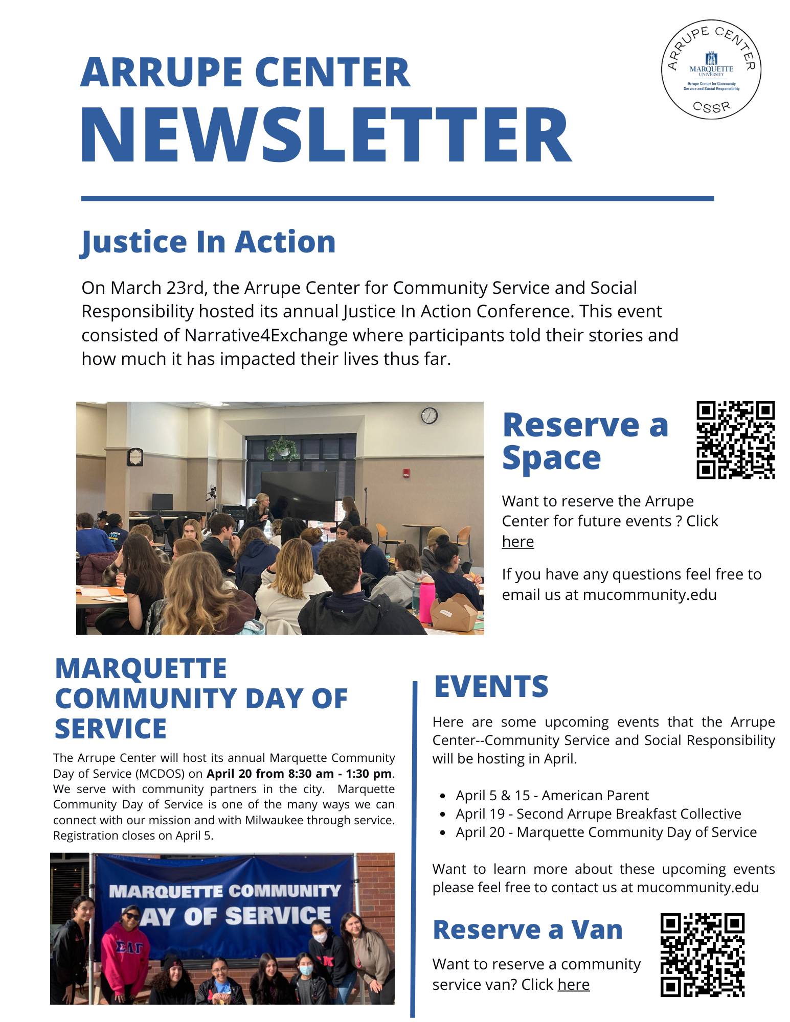 march-april newsletter