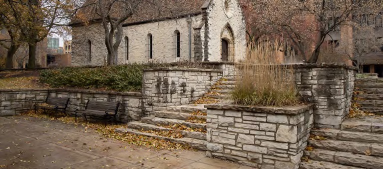 STAIRWAY TO sT jOAN OF aRC cHAPEL