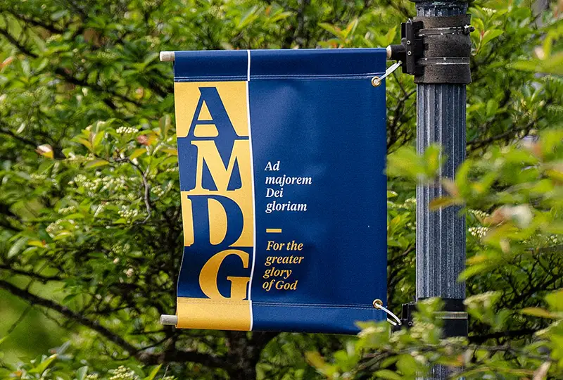 AMDG banner