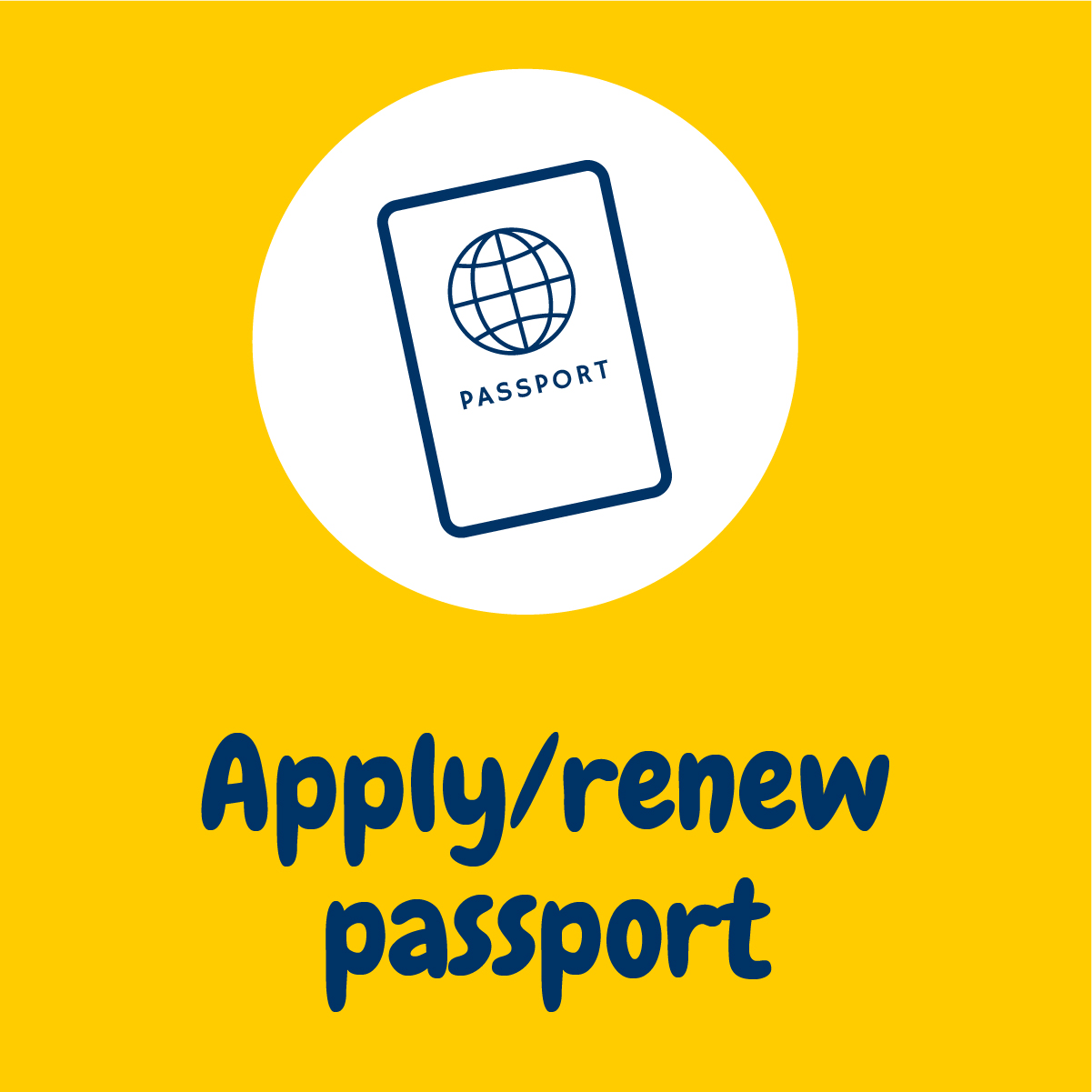 Apply/renew passport