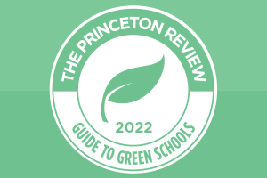 Princetone Review guide to green schools logo