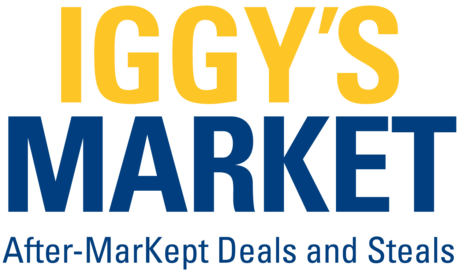 iggys market logo blue and gold
