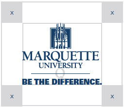 Marquette Centered logo