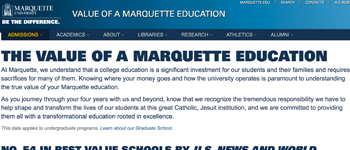 Value of a Marquette Education