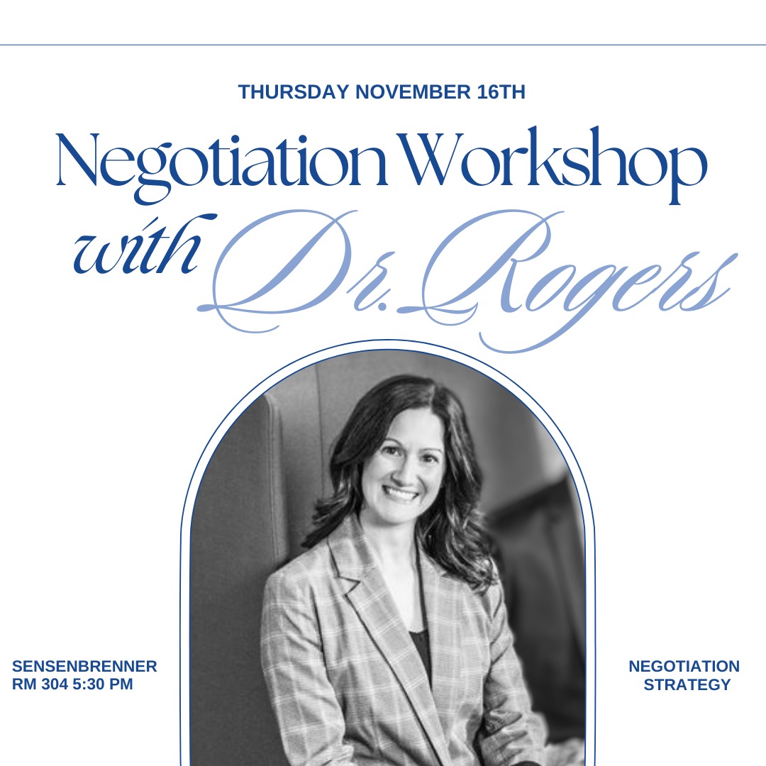 Dr. Rogers - Negotiation Flyer 